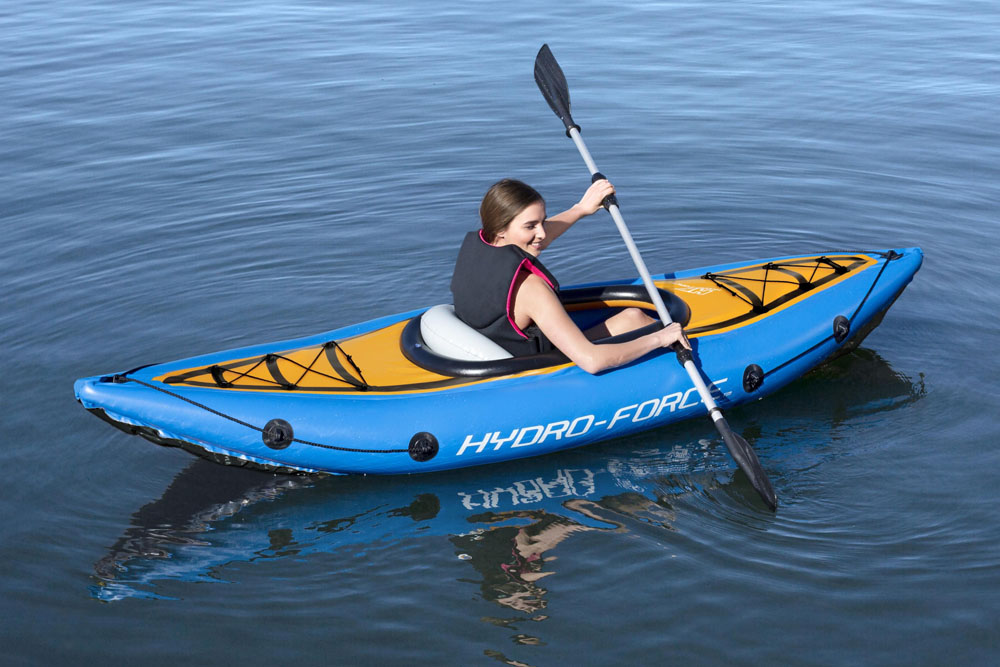 ⇒ Comprar Kayak hinchable 275x81xm con bomba y remos bestway