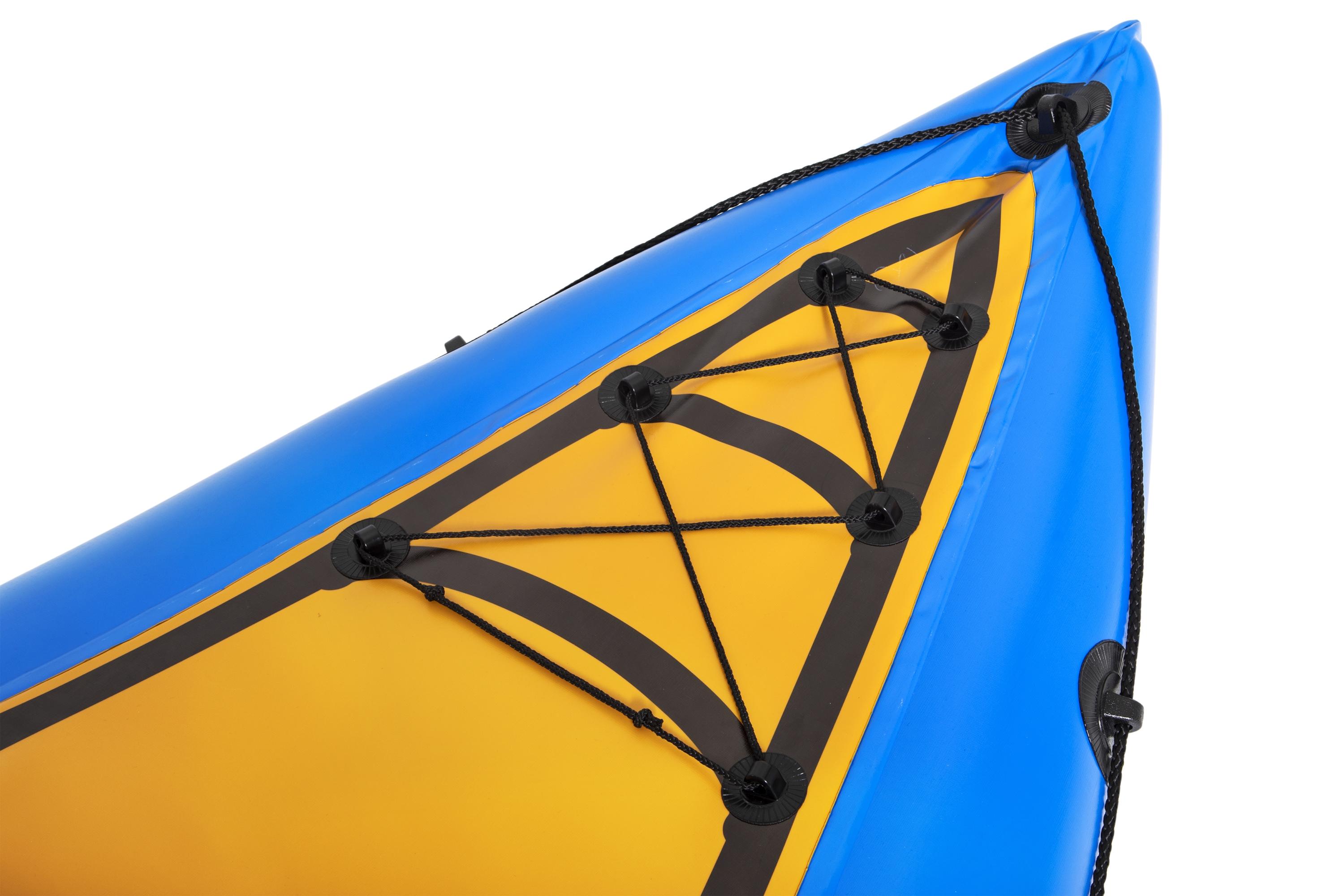 ⇒ Comprar Kayak hinchable 275x81xm con bomba y remos bestway plastico azul  cove champion 6 ▷ Más de 200 tiendas ✔️