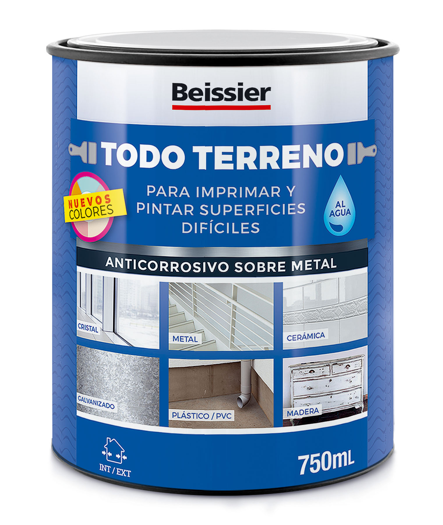 Pintura Termoaislante para Metal al Agua.