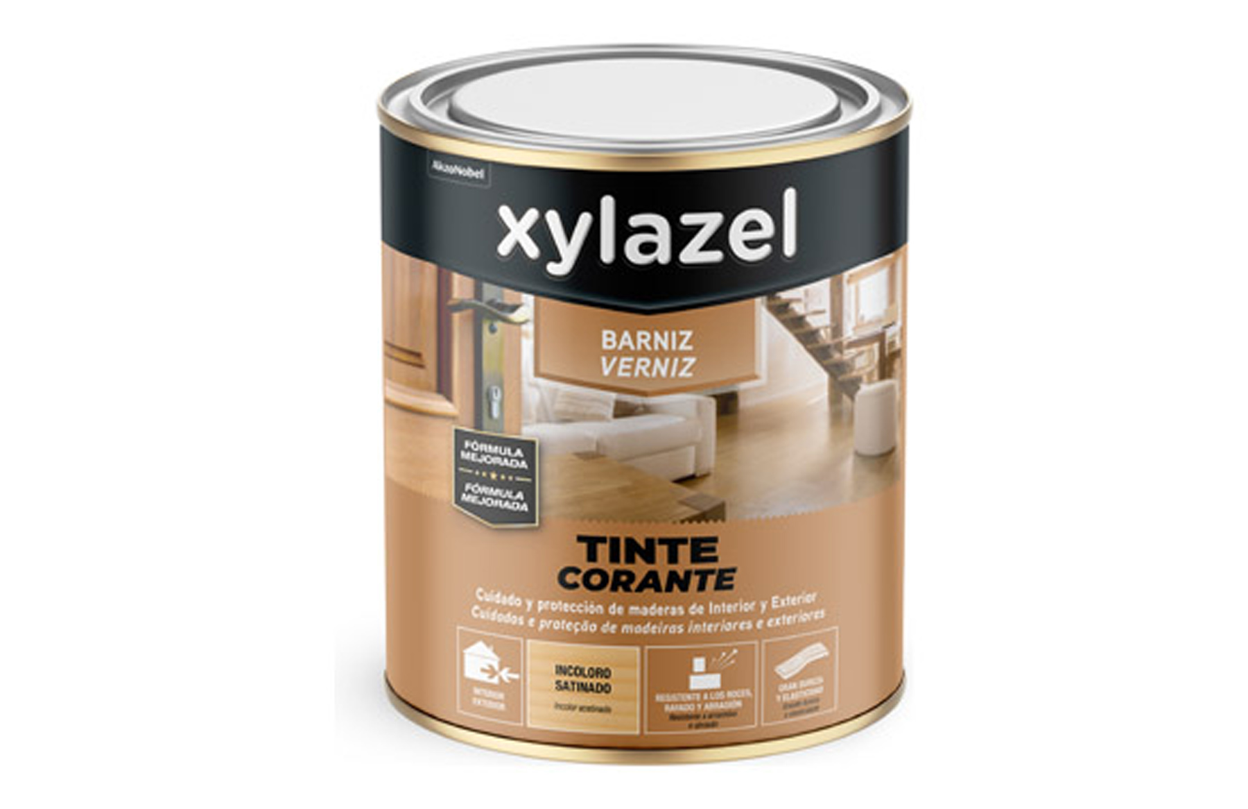 ⇒ Comprar Barniz madera satinado nogal 750 ml sintetico interior/exterior  titanlux m11100334 ▷ Más de 200 tiendas ✔️