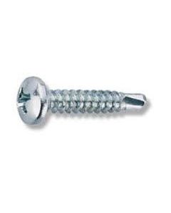 Tornillo autotaladrante din 7504-n cabeza alomada huella phillips 4,2x038 cincado fontana acero 1.000 pz 86480 4,20x38