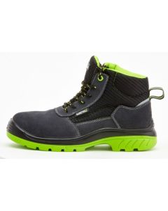 Bota seguridad s1p puntera/plantilla no metalica t39 piel serraje gris comp+ bel