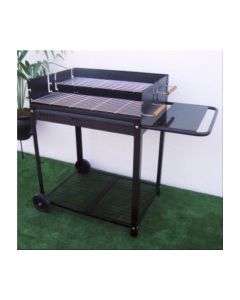 Barbacoa carb 2 parrillas c/rda 115x55,5x95cm ne imor