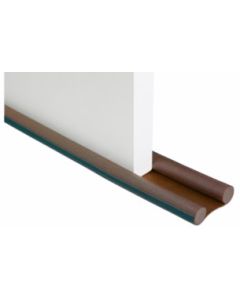 Burlete bajo puerta doble rollo 095cm pvc marron vivahogar vh126396