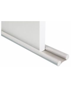 Burlete bajo puerta doble rollo 095cm pvc blanco vivahogar vh126398