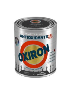 Esmalte antioxi. sat. ext. liso 750 ml gr/med oxiron al agua titan