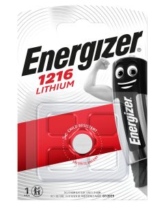 Pila boton lithium 1ud 80x4x120mm cr1216 energizer e300843603