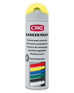 Pintura marcaje obra fluorescente spray amarillo markerpaint crc