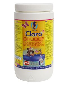 Cloro piscina 1kg choque hipool - pqs 165022 minipiscina 165022