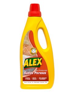 Cera limpieza suelo poroso 750ml alex