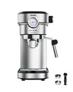 Cafetera electrica expresso cecotec inox plateado cafelizzia 790 steel pro 20 ba