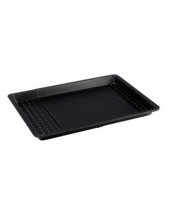 Bandeja horno perforada 37x33x3cm extensible antiadherente acero fackelmann