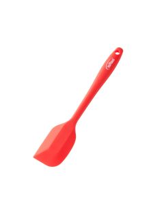 Espatula cocina lengua 21,5x4cm silicona rojo inoxibar