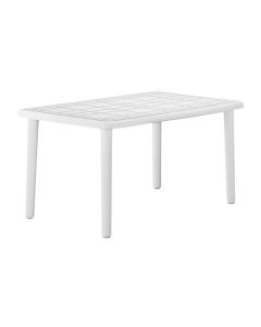 Mesa rectangular olot blanca 140 x 90 cm