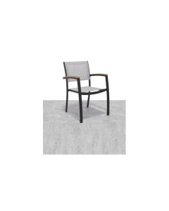 Sillon aluminio textilene gris ragusa