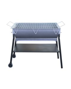 Barbacoa carbon-leña rectangular curva especial calcots 87 x 50 x 82 cm