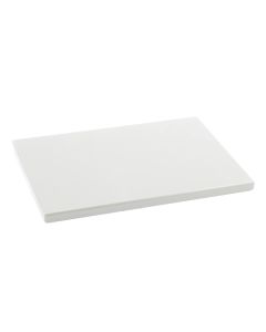 Tabla cocina polietileno pe-500 blanca 33 x 23 x 1,5 cm metaltex