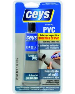 Adhesivo soldadura pvc tuberias 70 ml ceys