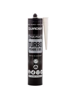 Adhesivo sellador fija+plus turbo quiadsa 290 ml blanco