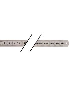 Escala de acero longitud 1000 mm acero división a = mm/mm promat