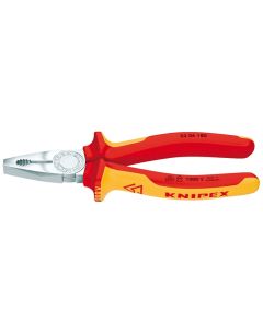 Alicate universal 180mm knipex ma aislado 1000v mango bimaterial 03 06 180