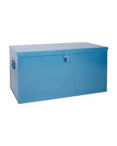 Ada - Caja plegable de cartón – 31,5 x 30 x 31,5 cm – Azul - Habitat