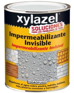 Pintura impermeabilizante invisible interior, exterior incoloro xylazel 750 ml 76404