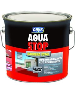 Pintura impermeabilizante liquido polimero ceys aguastop 4 kg rojo 902832 95110