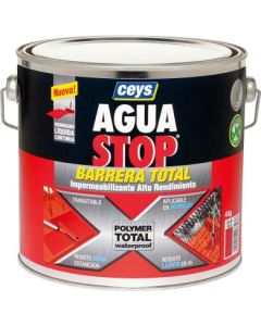 Pintura impermeabilizante liquido polimero ceys aguastop 4 kg gris 902833