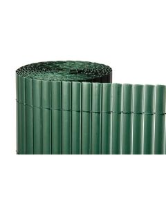 Cañizo ocultacion doble cara 1x5 mt pvc verde natuur         98483