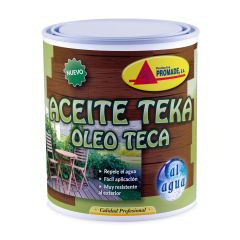 Aceite teca protector al agua 4 l incoloro