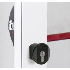 Pomo puerta llave/paso 70 mm 14-70 - Madriferr
