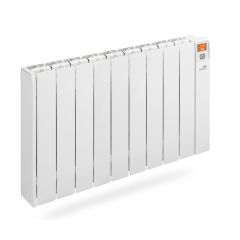 Emisor termico electrico 1500w fluido digital 10x81,5x58,1cm aluminio blanco siena 1500 cointra siena 1500         134448