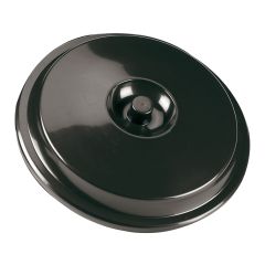 Tapa cubo basura 50 lt ulises plastico negro 31269   134469