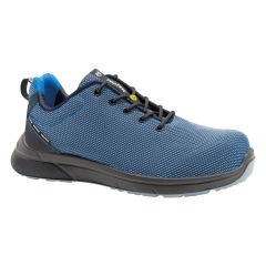 Zapato seguridad s3+ci+hi+src suela pu/pu puntera aluminio 46 armotex azul forza