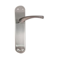 Comprar Manivela puerta EQ205 aluminio chapa níquel satinado. JANDEL Online  - Bricovel