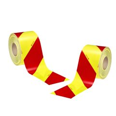 Lamina retrorreflectante 1 set 2 rollos (izq. y drcha) clase ra3 dg3 amarillo limon fluor/rojo