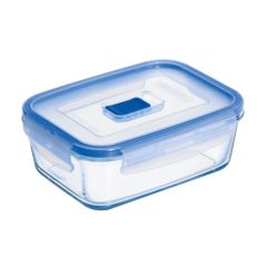 Hermetico alimentos rectangular 16x11x6cm cristal luminarc 9207680