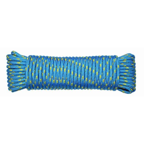 ⇒ Comprar Cuerda fijacion trenzada tendedero 05mm 20 mt nylon azul/amarillo  hyc 5129050020 ▷ Más de 200 tiendas ✔️