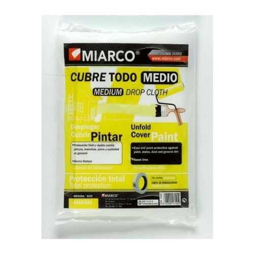 ⇒ Comprar Plastico protector medio 04 mtx05mt cubretodo miarco ▷ Más de 200  tiendas ✔️