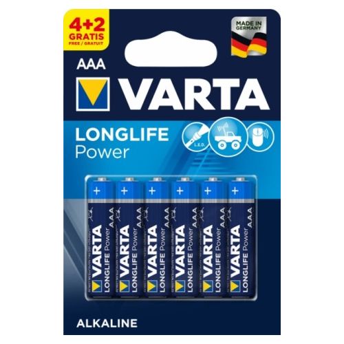 Varta LongLife Power Pack 4 Pilas Alcalinas LR14